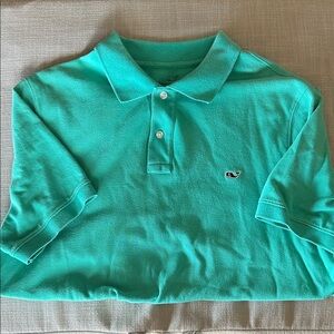 Vineyard Vines Teal Polo Shirt